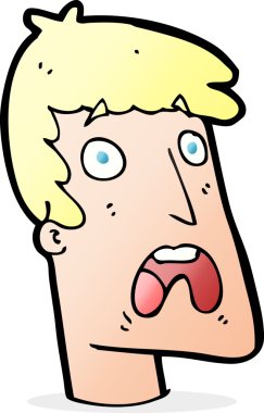 Bir insan tarafından çizilmiş bir karikatür.