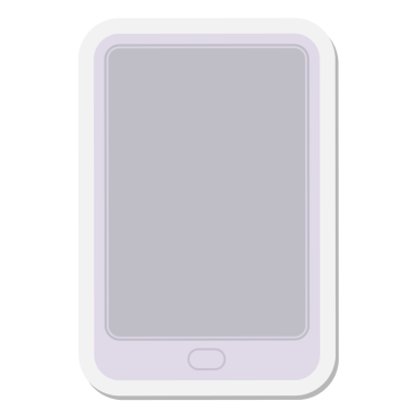 bir insan tarafından çizilmiş bilgisayar tableti etiketi