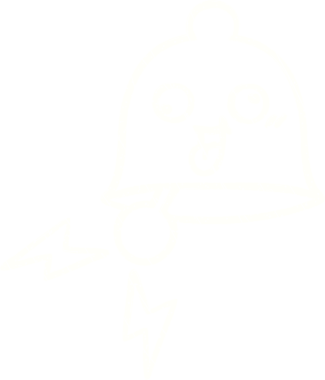 Çalan Zil Tebeşiri Bir insan tarafından çizilmiş