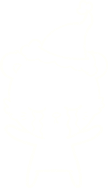 Üzücü Kutup Ayısı Tebeşiri Bir insan tarafından çizilmiş