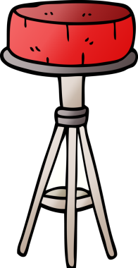 bir insan tarafından çizilmiş kahvaltı taburesi.