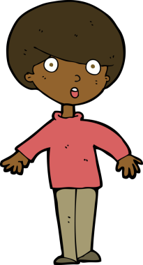 Bir insan tarafından çizilen karikatür adamı şaşırttı