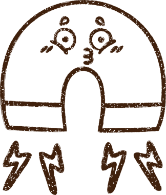 Bir insan tarafından çizilmiş mıknatıs kömürü