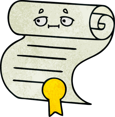 Bir insan tarafından çizilen kontratın retro grunge doku karikatürü