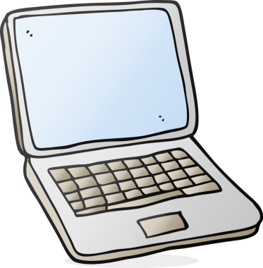 Bir insan tarafından çizilmiş serbest çizim dizüstü bilgisayar