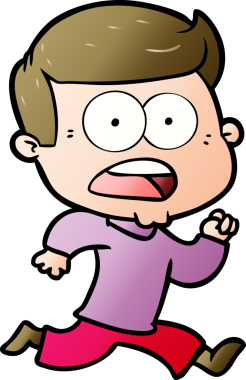 Bir insan tarafından çizilmiş bir karikatür.