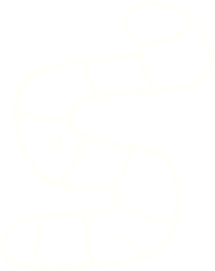 Bir insan tarafından çizilen Yılan Tebeşiri