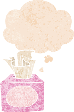 grunge 'da düşünce baloncuğu olan çizgi film dokuları bir insan tarafından çizilmiş sıkıntılı retro dokuma tarzı