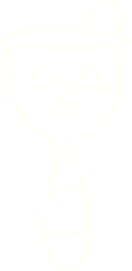 Çalan Zil Tebeşiri Bir insan tarafından çizilmiş