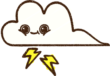 Bir insan tarafından çizilen Bulut Tebeşiri