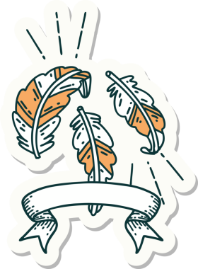 Bir insan tarafından çizilmiş dövme tüylerinin çıkartması.