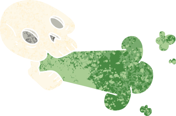 Bir insan tarafından çizilmiş tuhaf bir karikatür.