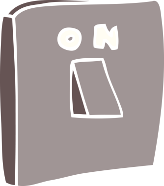 Bir insan tarafından çizilmiş çizgi film karalaması.