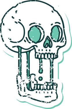 Bir insan tarafından çizilmiş el çizimi karikatür