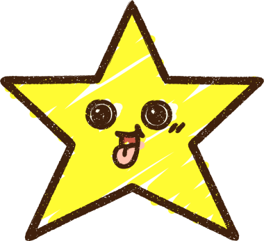 Bir insan tarafından çizilen Yıldız Tebeşiri