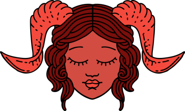 Retro Dövme Biçimi bir insan tarafından çizilmiş karakter yüzüName