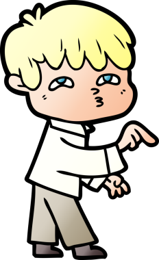 Bir insan tarafından çizilmiş garip bir adam.