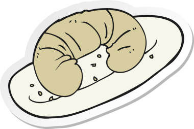 Bir insan tarafından çizilmiş bir ayçöreği çıkartması.