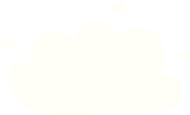 Bir insan tarafından çizilmiş karalama beyaz bulut