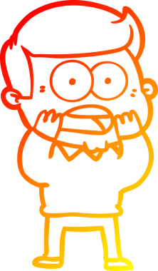 İnsan tarafından çizilmiş bir çizgi film karakteri.