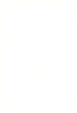 Bir insan tarafından çizilmiş buzdolabı tebeşiri