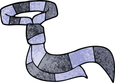 Bir insan tarafından çizilmiş karikatür ofis kravatı.