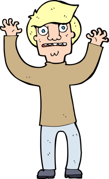 Bir insan tarafından çizilmiş karikatür.