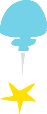 Bir insan tarafından çizilen ofis etiketinin düz renk çizimi