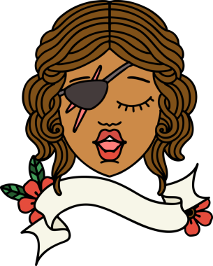 Retro Dövme Tarzı Bir insan tarafından çizilmiş insan düzenbaz karakter yüzü