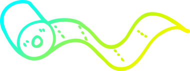Bir insan tarafından çizilmiş bir tuvalet kağıdı çizimi.