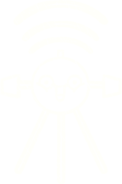 Bir insan tarafından çizilen Mutlu Uydu Tebeşiri