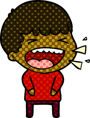 Bir insan tarafından çizilmiş gülen adam.