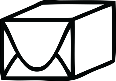 Bir insan tarafından çizilmiş bir kağıt parçasının çizgi çizimi