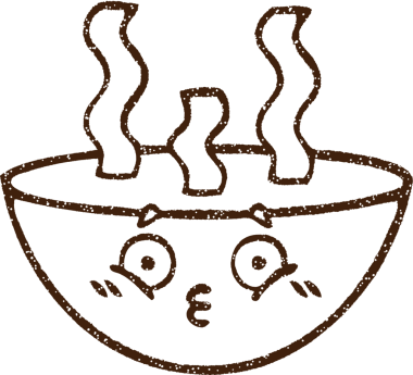 Sıcak Erişte Kömürü Bir insan tarafından çizilmiş