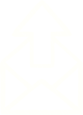 Bir insan tarafından çizilen E- posta Sembol Tebeşiri