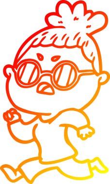 Bir insan tarafından çizilmiş kızgın bir karikatür çizimi.