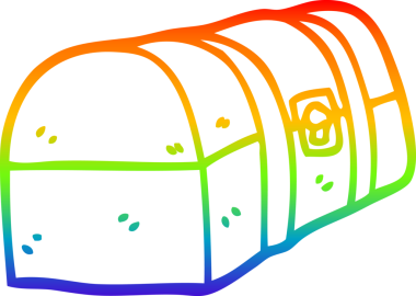 gökkuşağı gradyan çizgisi bir insan tarafından çizilmiş bir karikatür ana kutusu