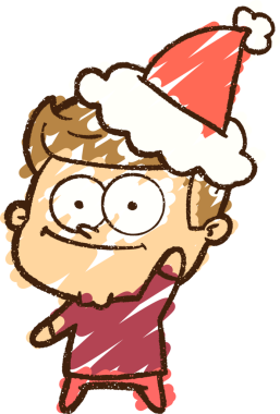 Bir insan tarafından çizilen Şenlikli Adam El sallayan Tebeşir