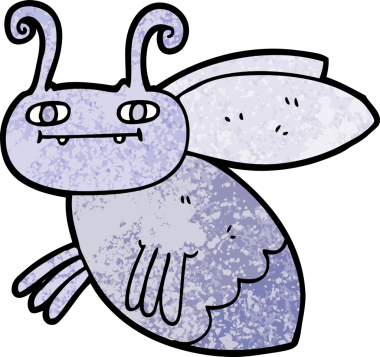 bir insan tarafından çizilmiş çizgi film hatası