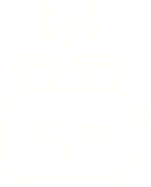 Bir insan tarafından çizilen tost makinesi tebeşiri