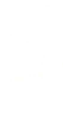 Bir insan tarafından çizilen Noel Kadın Tebeşiri