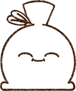 Bir insan tarafından çizilen Mutlu Çuval Kömür Çizimi