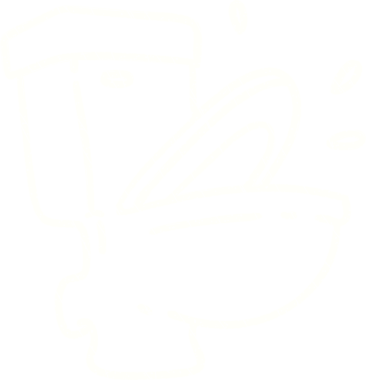 Bir insan tarafından çizilen Sifon Tuvalet Tebeşiri