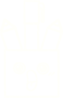 Bir insan tarafından çizilen Sanat Malzemeleri Tebeşiri