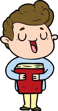 Bir insan tarafından çizilmiş mutlu çizgi film adamı.