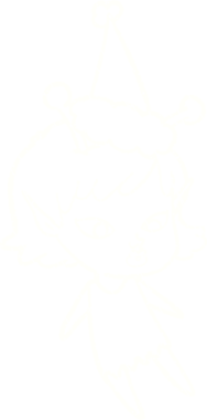 Bir insan tarafından çizilen Noel Uzaylı Tebeşiri