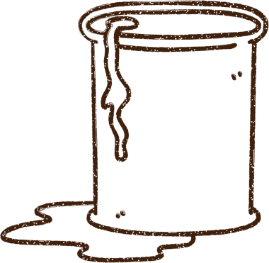 Bir insan tarafından çizilen Toksik Atık Kömür Çizimi