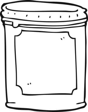 Bir insan tarafından çizilmiş siyah beyaz çizgi film reçeli