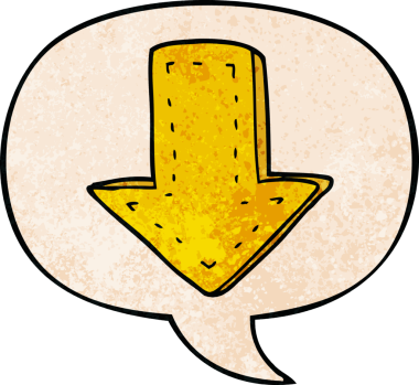 bir insan tarafından çizilmiş, konuşma baloncuklu çizgi film.