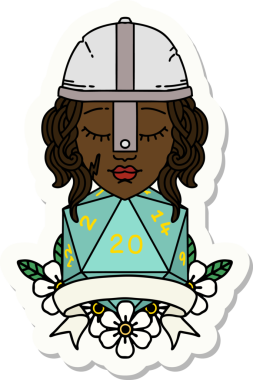 Bir insan tarafından çizilmiş 20 rulo doğal insan dövüşçüsünün çıkartması.